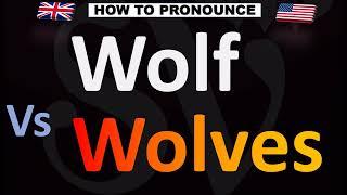 How to Pronounce Wolf VS. Wolves