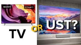 LARGE TV or Ultra Short Throw Projector - Which is BETTER?