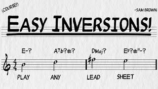 Inversion Trick For Left Hand Chords | Play Any Lead Sheet - Part Two