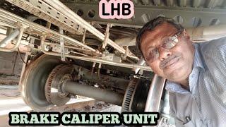 LHB BRAKE CALIPER UNIT ASSEMBLY.#railwaymechanicalinfo