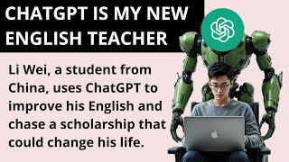 Improve Your English with ChatGPT | Learn English Through Stories | Listening & Reading | Beginners