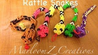 Rainbow Loom Rattle Snake Charm Gomitas Serpent