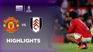 Manchester United 1-1 (Pen. 3-4) Fulham | FA Cup 24/25 Match Highlights