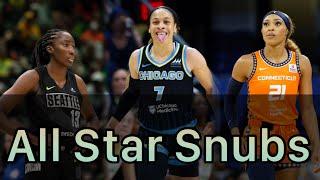 Who was Snubbed from the WNBA All Star Team?