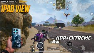 infinix GT 20 Pro PUBG Test on HDR Graphics / ipad view 3.4 Gameplay 2024! 