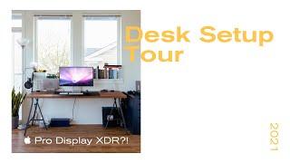 Apple Desk Tour 2020-21 | Pro Display XDR! [4K]