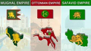 Mughal Empire vs Ottoman Empire vs Safavid Empire - Comparison