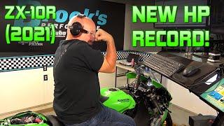 2021 Kawasaki ZX-10R Sets New 1000cc Horsepower Record!