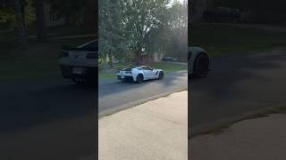 Corvette Z-06 Pulls #cars #v8 #corvette #chevrolet #gm #outdoors #newvideo #shorts #fypシ #fyp #fy