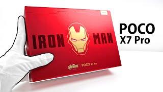 POCO X7 Pro "IRON MAN" Phone Unboxing (PUBG, Mobile Legends, Call of Duty)