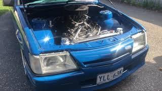 Ricks mint Vk commodore tubbed Simmons 4 linked sheet metal engine bay 355 stroker by wild fab