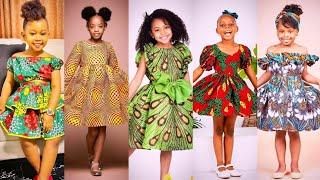 Beautiful Ankara African Print Styles For Girls 2023 || Toddlers Ankara Dresses & Styles