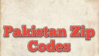 List Of All Postal Codes Of Pakistan