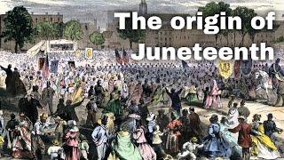 19th June 1865: Juneteenth established when enslaved people in Galveston informed of emancipation