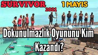 1 Mayıs Survivor 2021 Dokunulmazlık Oyununu Kim Kazandı?