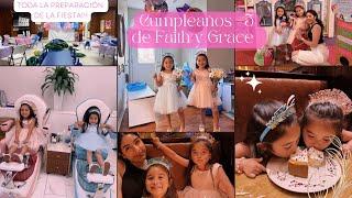 Cumpleaños #5 de Faith y Grace ️ + toda la preparación para la fiesta!!