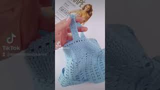 Изнанка изделия, идеальная!! #ручнаяработадорого #топкрючком #videoshorts