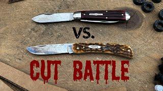 Cut Battle: GEC vs. Case! Which Carbon Steel is Better?