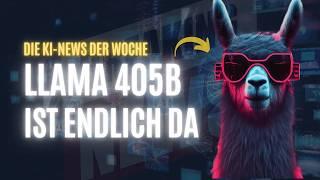 Das beste Open Source KI-Modell | Llama 405B veröffentlicht & Sora-Alternative Kling.ai verfügbar