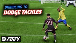 The effective DRIBBLING trick to dodge tackles and enhance your passing game in fc24