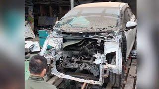 Repair the car that suffered a huge accident! High quality repair