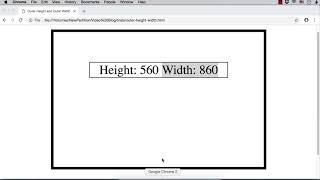 jQuery: outerHeight and outerWidth to Get/Set the Size of an Element