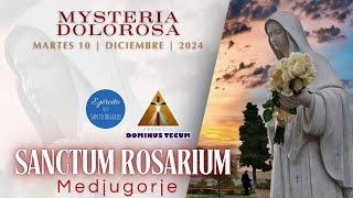 EN VIVO SANTO ROSARIO DE HOY DESDE MEDJUGORJE MARTES 10 DICIEMBRE 2024 ¡EN LATÍN! SANCTUM ROSARIUM