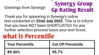 Synergy Exam//Gp Rating Result.