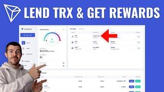 How to Lend TRX & Earn Rewards - JustLend on Tron Network