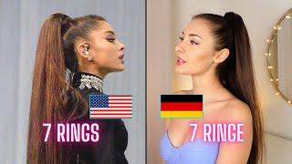 Ich singe "7 Rings" auf DEUTSCH  Ariana Grande Cover  | Jamie Roseanne