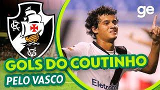 TODOS OS GOLS DE COUTINHO PELO VASCO | Listas | ge.globo