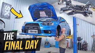 FIXING ALL MY MISTAKES ON THE EVO X REBUILD!