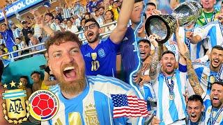 Argentinien vs. Kolumbien - FINALE Stadionvlog  | MESSI GEWINNT COPA AMÉRICA  | ViscaBarca