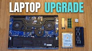 How to UPGRADE your Laptop (RAM, SSD, WiFi Card, etc.) Step-by-step TUTORIAL