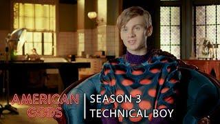 Tech Boy Interview with Bruce Langley | American Gods - Season 3