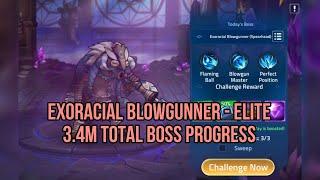 MLA - GBR [Friday] Exoracial Blowgunner (Elite) 3.4M Total Boss Progress w/ Blessing Buff