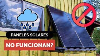 ENERGÍA SOLAR EN INVIERNO! ️️ Los Paneles Solares funcionan con el frío y Nubes? EL MEJOR TRUCO