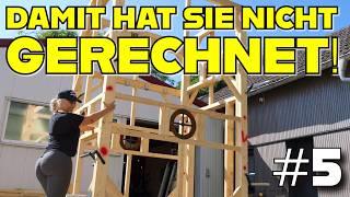 Wir bauen den HOLZRAHMEN für unseren Leuchtturm #5