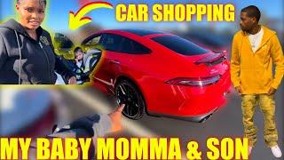 I Took My New Born & Baby Momma Car Shopping