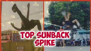 TOP RANDOM VIDEO SUNBACK SPIKE  [SEPAK TAKRAW] PART 1