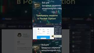 Лучшие трейдеры бинарными опционами недели от Pocket Option