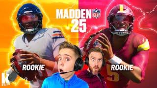 First Round QB Battle (Bears vs Commanders) in Madden NFL 25