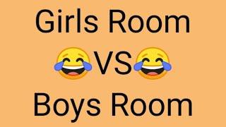 Girls room VS boys room | gleam point I