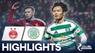 Aberdeen 0-1 Celtic | Hatate Scores Late to Extend Celtic's Lead | William Hill Premiership