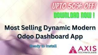 Most Selling Dynamic Modern Odoo Dashboard App