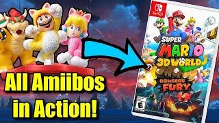 What Do ALL Amiibos Do in Super Mario 3D World + Bowser's Fury?