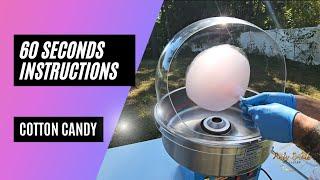 How To Use VIVO Cotton Candy Machine