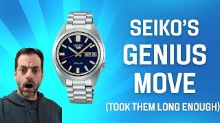 Why Seiko's new release is GENIUS