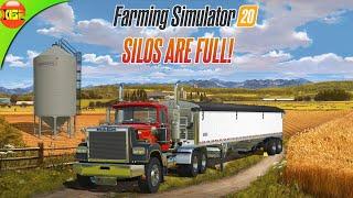 SoyBeans Filled The Storage! Farming Simulator 20 Gameplay!