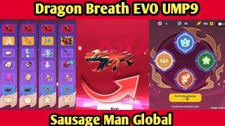 New Dragon Breath Evo UMP9 Max Level Skin Good Or Bad? - Sausage Man